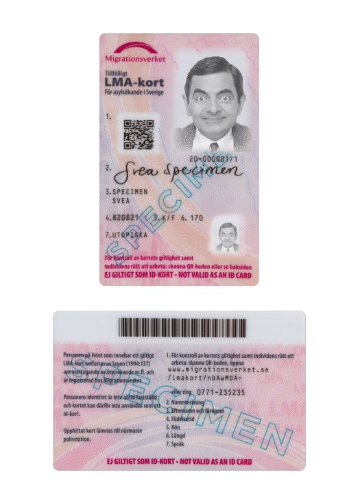 Sweden LMA card
